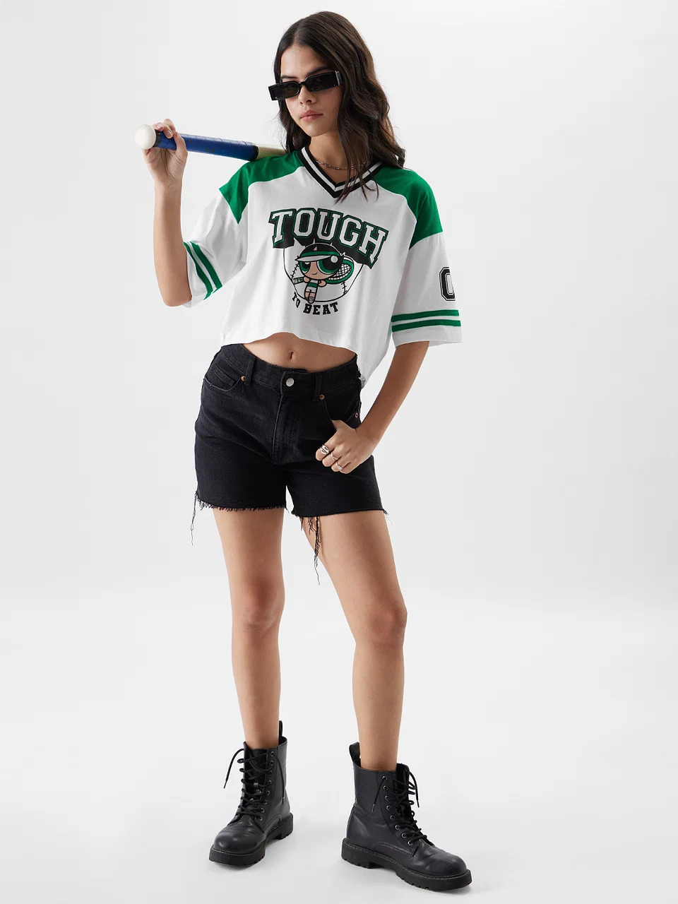 Oversize Crop T-shirt